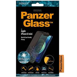 Foto van Panzerglass case friendly privacy screenprotector voor iphone 12 mini