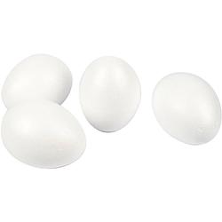 Foto van Packlinq eieren. wit. h: 10 cm. 25 stuk/ 1 doos