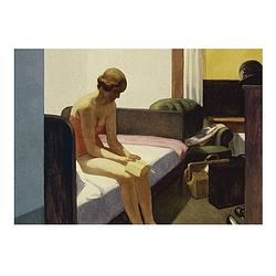 Foto van Edward hopper hotel room kunstdruk 40x30cm