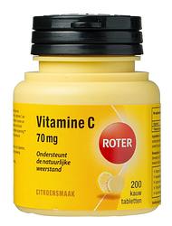 Foto van Roter vitamine c tabletten citroensmaak 200st