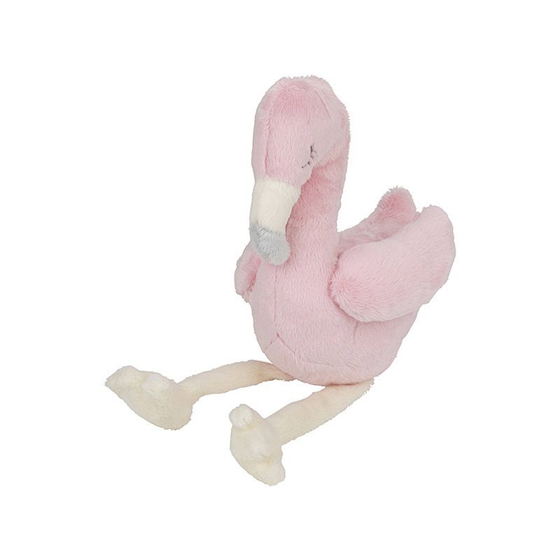 Foto van Pluche knuffel flamingo vogel van 20 cm - vogel knuffels