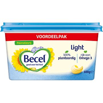 Foto van Becel margarine light voordeelpak 600g bij jumbo