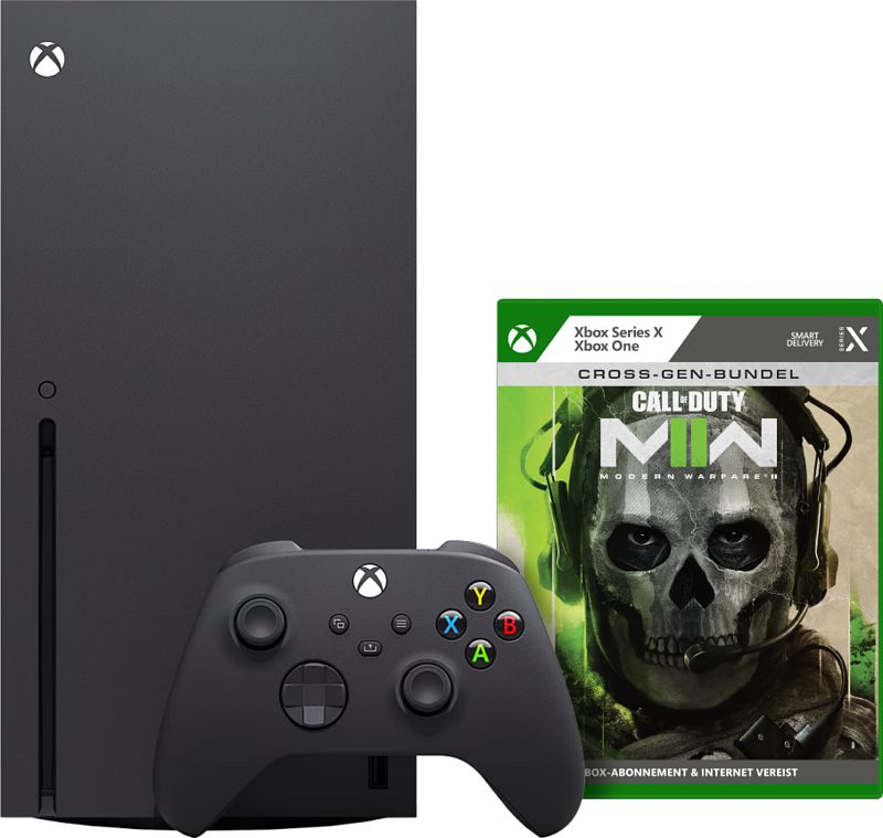 Foto van Xbox series x + call of duty modern warfare ii