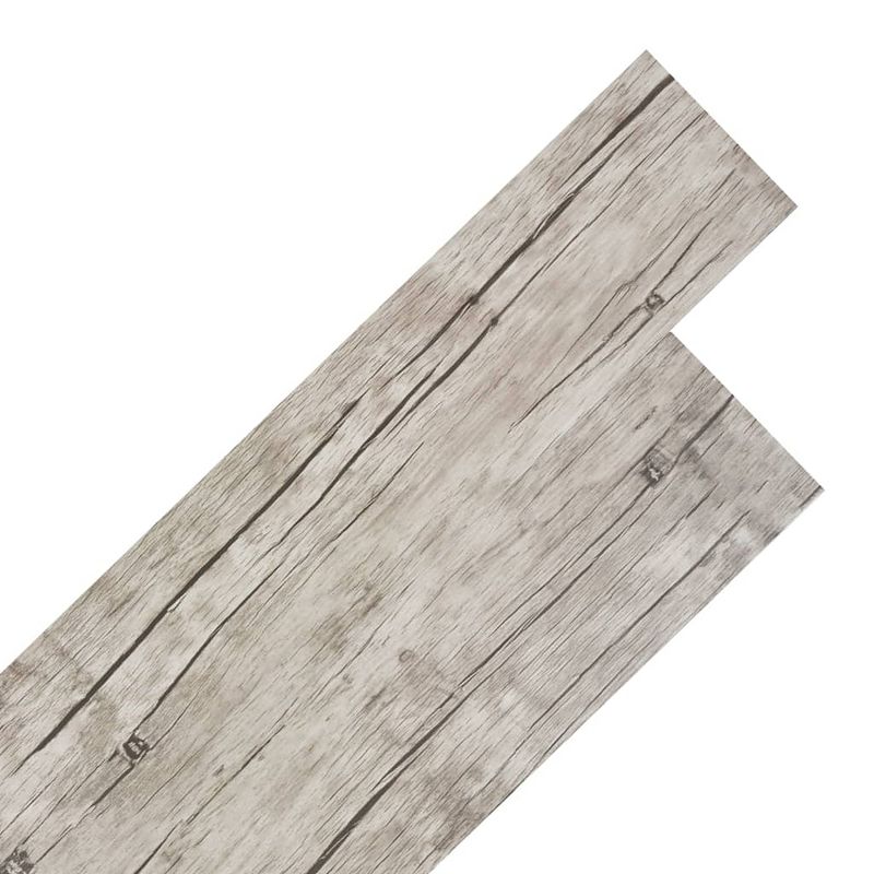 Foto van Vidaxl vloerplanken zelfklevend 5,02 m² 2 mm pvc washed eiken