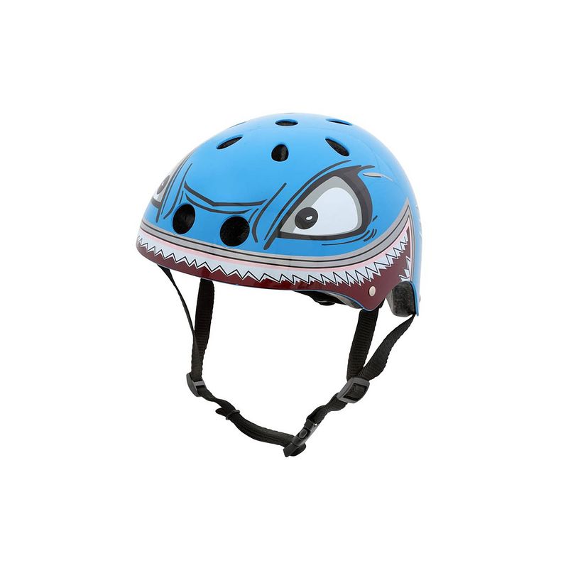 Foto van Mini hornit lids fietshelm voor kinderen - met led achterlicht - hammerhead (m)