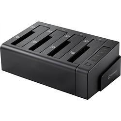 Foto van Renkforce renkforce usb 3.2 gen 1 4 poorten harde schijf-kopieerstation met clone-functie