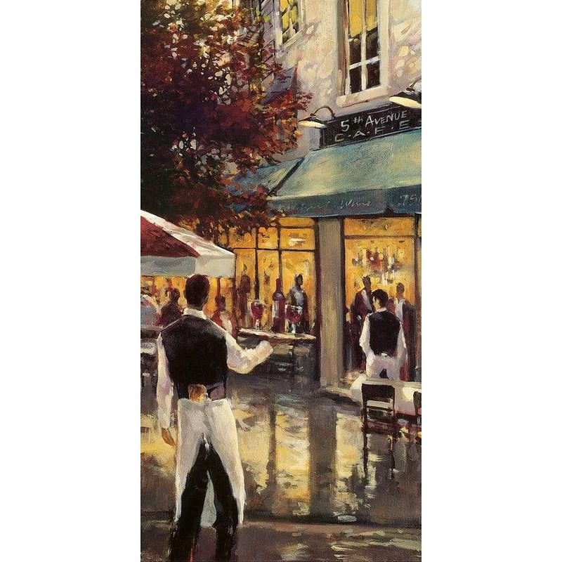 Foto van Brent heighton - 5th ave cafe kunstdruk 40x80cm