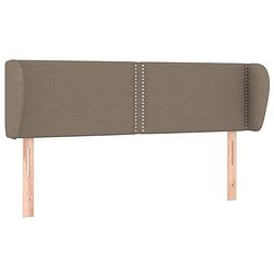 Foto van The living store hoofdbord serene - bedombouw - 147x23x78/88 cm - taupe