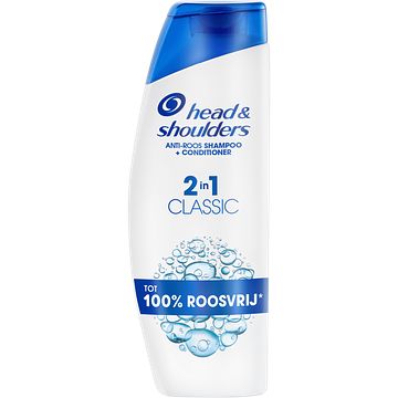 Foto van Head & shoulders classic 2in1 antiroos shampoo 400ml bij jumbo