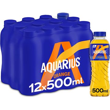 Foto van Aquarius orange 12 x 500ml bij jumbo