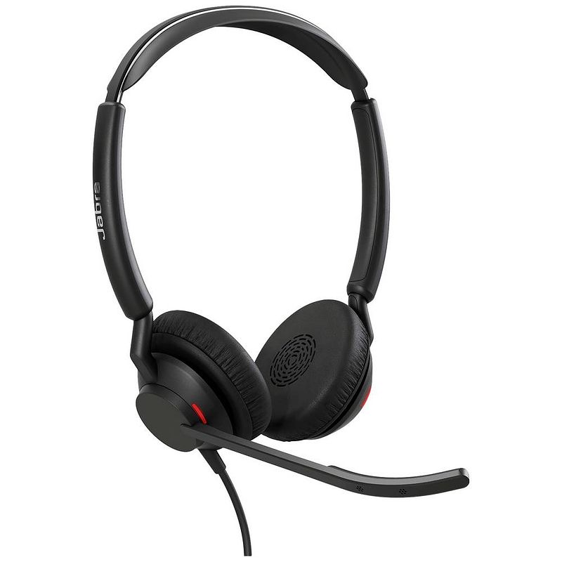 Foto van Jabra engage 50 ii on ear headset kabel telefoon stereo zwart