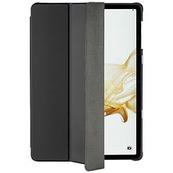 Foto van Hama fold bookcase samsung galaxy tab s7, samsung galaxy tab s8 zwart model-specifieke tablethoes