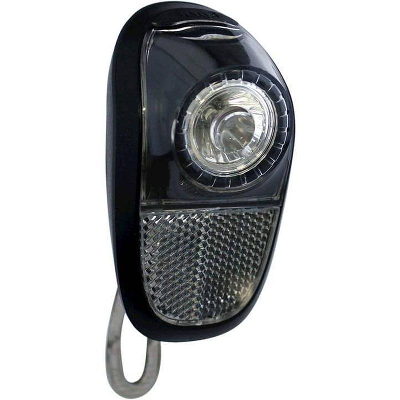 Foto van Union koplamp un-4965 mobile + aan uit dynamo 10 lux zwart