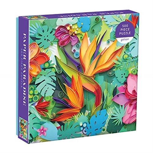 Foto van Paper paradise 500 piece puzzle - puzzel;puzzel (9780735362611)