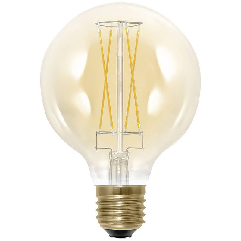 Foto van Segula 55292 led-lamp e27 globe 5 w = 31 w warmwit (ø x l) 95 mm x 140 mm 1 stuk(s)