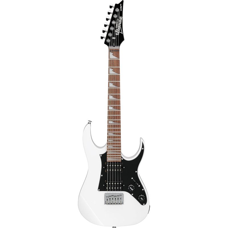 Foto van Ibanez grgm21 mikro white 3/4 elektrische gitaar