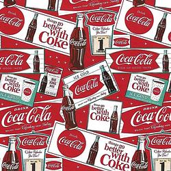 Foto van Coca-cola - luxe cadeaupapier - inpakpapier - 5 rollen