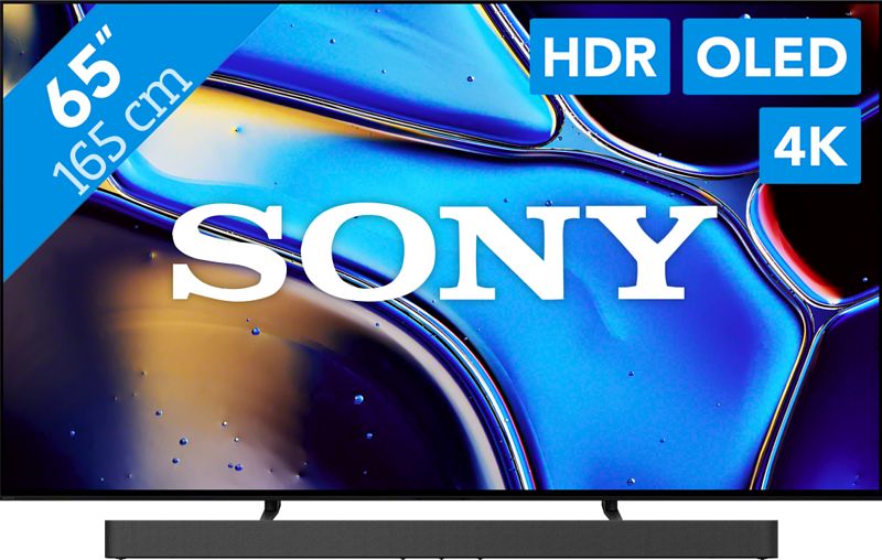 Foto van Sony 65'' bravia 8 oled 4k (2024) + soundbar