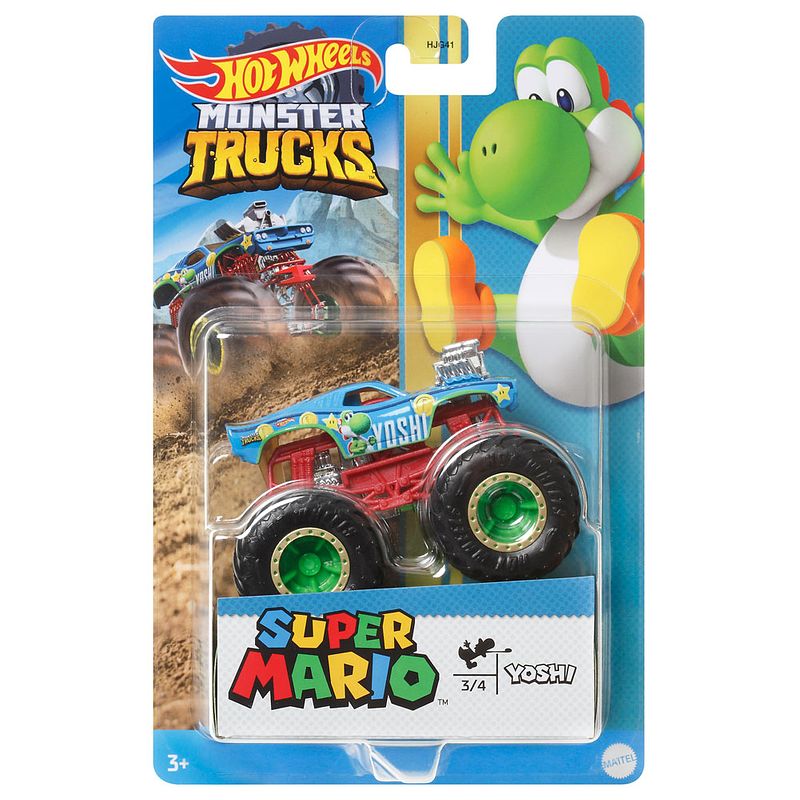 Foto van Speelgoed hot wheels super mario