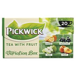 Foto van Pickwick fruit variatie groen fruit thee 20 stuks bij jumbo