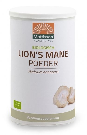 Foto van Mattisson healthstyle lion's mane poeder