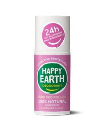 Foto van Happy earth 100% natuurlijke deodorant roller lavender ylang 75ml bij jumbo