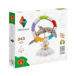 Foto van Selecta origami 3d dolfijn, 343dlg.