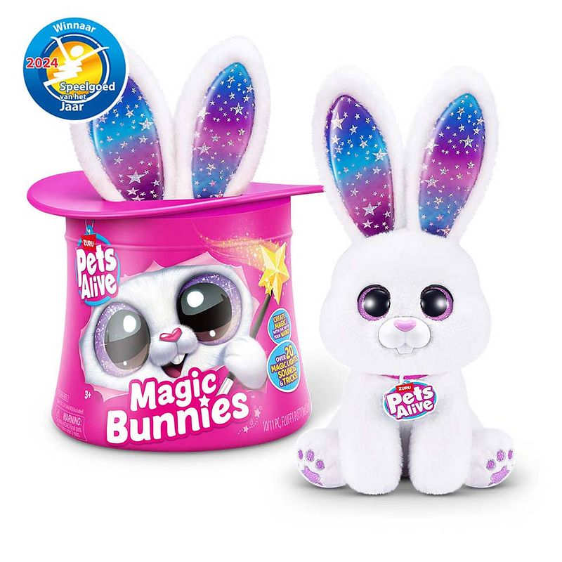 Foto van Pets alive magic bunnies - wit