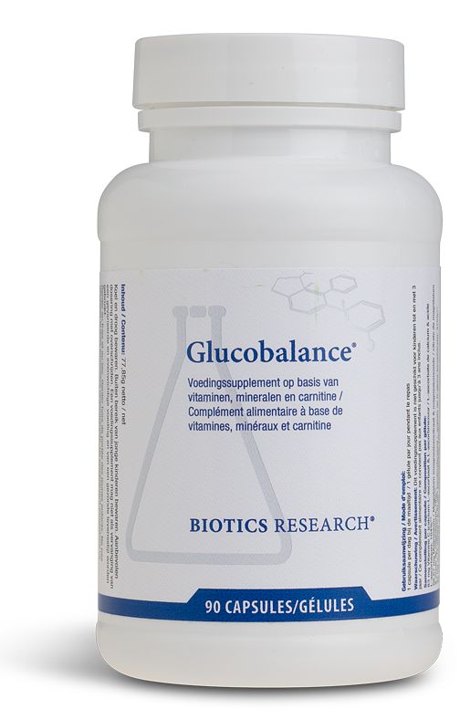 Foto van Biotics glucobalance capsules