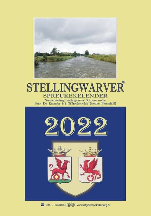 Foto van Stellingwarver spreukekelender 2022 - paperback (9789055125142)