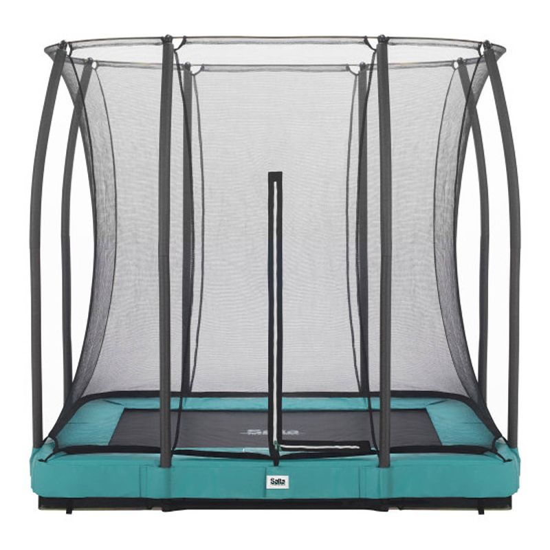 Foto van Trampoline - salta comfort edition ground - 153 x 214 cm - groen