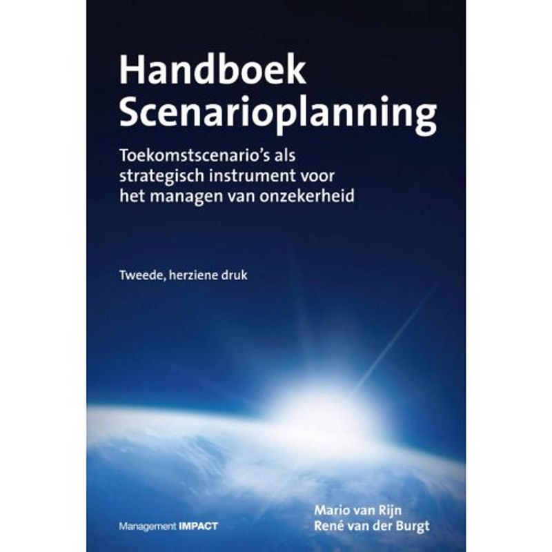 Foto van Handboek scenarioplanning