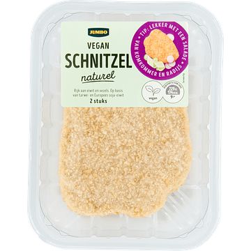 Foto van Jumbo lekker veggie schnitzel vegan 200g