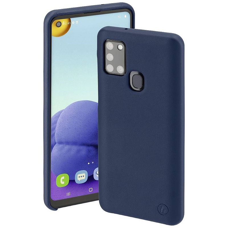 Foto van Hama finest sense cover samsung galaxy a21s blauw