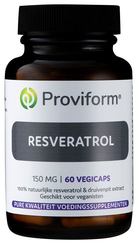 Foto van Proviform resveratrol 150mg vegicaps 60st