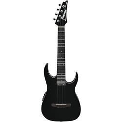 Foto van Ibanez urgt100 black high gloss elektrisch-akoestische tenor ukelele met gigbag