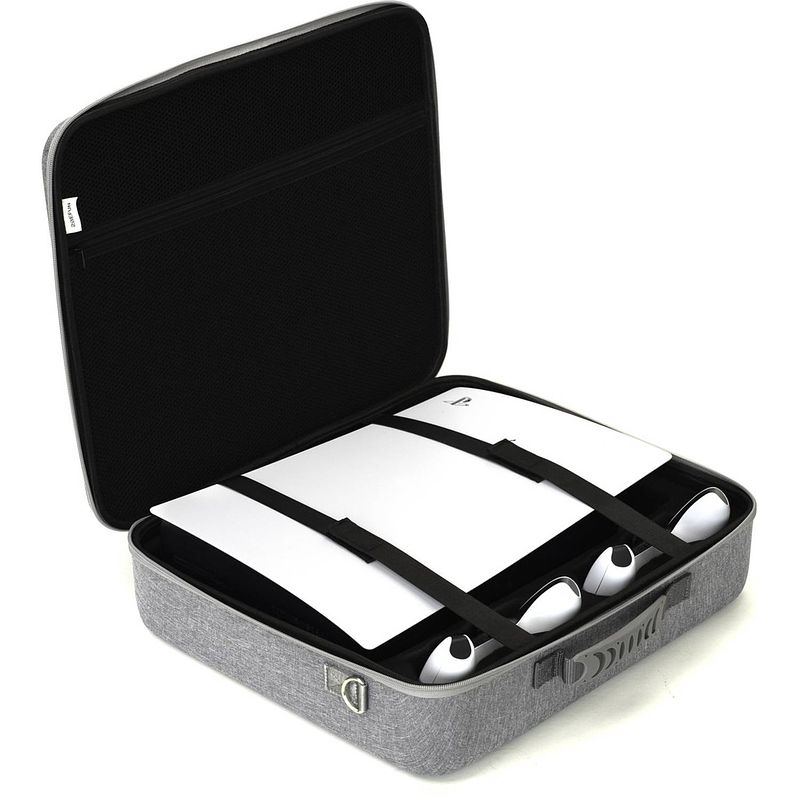 Foto van 2befun luxe koffer geschikt voor ps5 - accessoires - playstation 5 case - draagtas