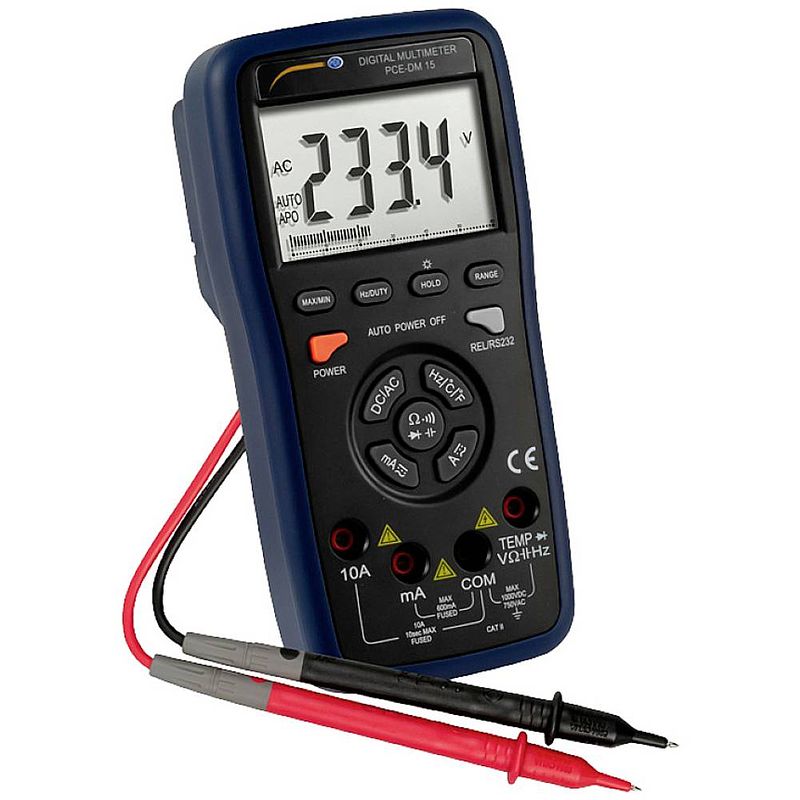 Foto van Pce instruments pce-dm 15 multimeter