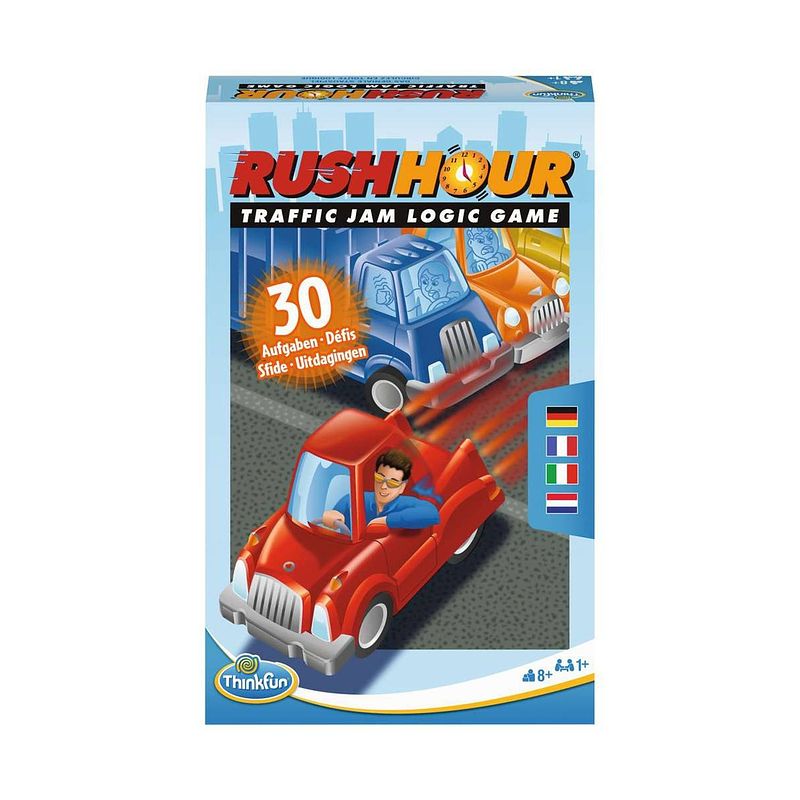 Foto van Ravensburger rush hour pocket spel