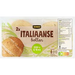 Foto van Jumbo italiaanse bollen 2 stuks