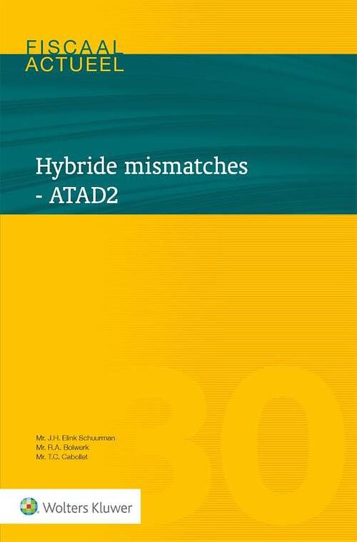 Foto van Hybride mismatches - atad 2 - paperback (9789013157758)