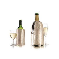 Foto van Vacu vin actieve wijn en champagnekoeler - platinum - vacuvin
