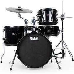 Foto van Natal dna stealth drum kit stil oefendrumstel