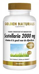 Foto van Golden naturals scutellaria 2000 mg capsules