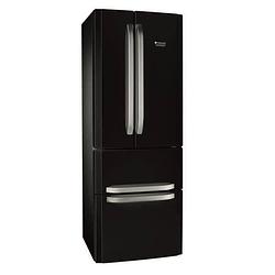 Foto van Hotpoint - koelkast met meerdere deuren - 399l - geventileerde koude geen vorst - a + - l 70cm x h 195.5cm - zwart