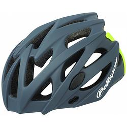 Foto van Polisport fietshelm twig unisex 55/58 cm easy-lock grijs/geel