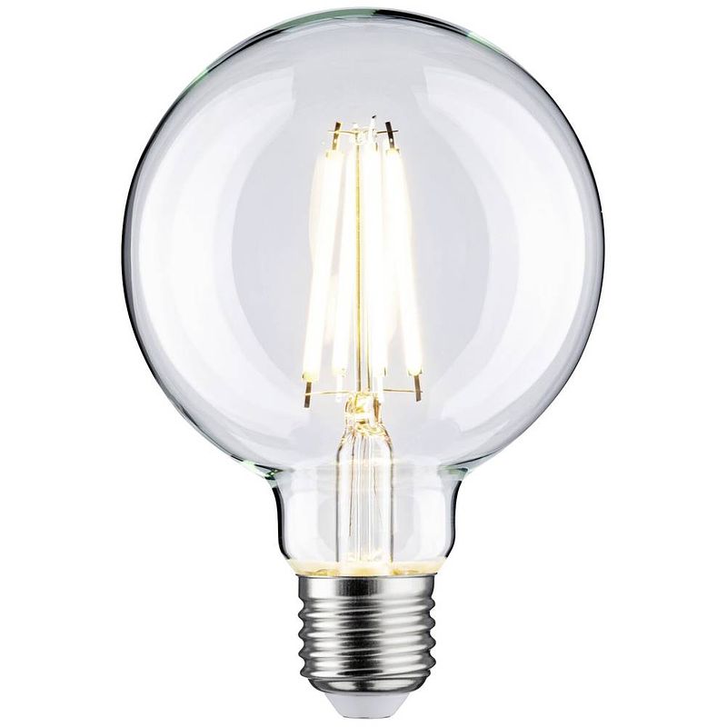 Foto van Paulmann 28970 led-lamp energielabel e (a - g) e27 9 w warmwit (ø x h) 95 mm x 140 mm 1 stuk(s)