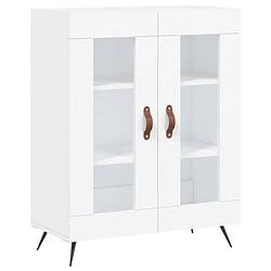 Foto van Vidaxl dressoir 69,5x34x90 cm bewerkt hout wit