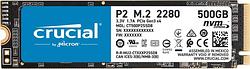 Foto van Crucial p2 ssd 500 gb