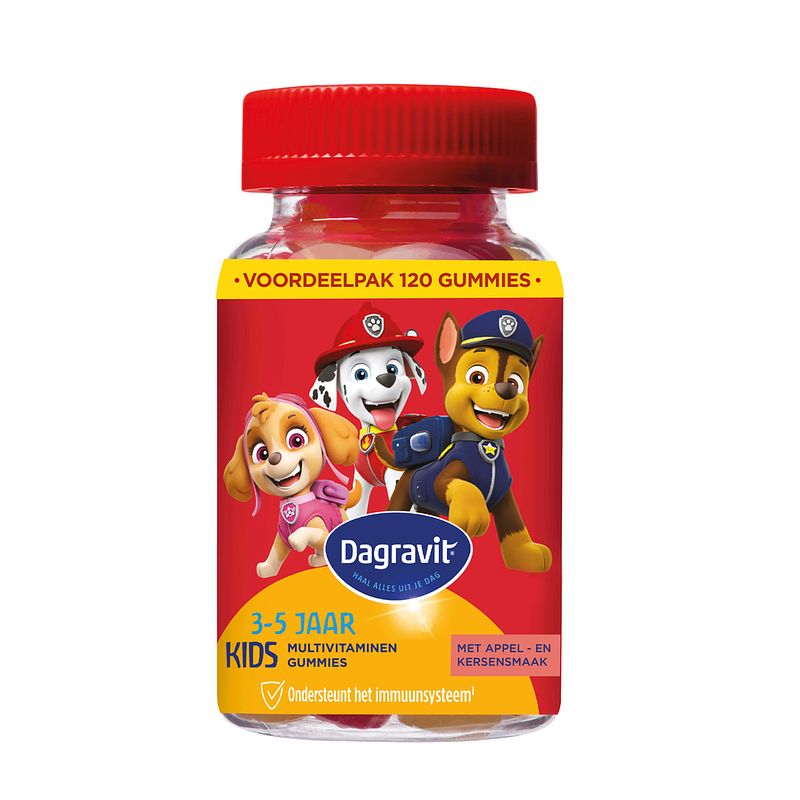 Foto van Dagravit kids xtra vitaminions gummies